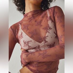 free people lady lux layering top